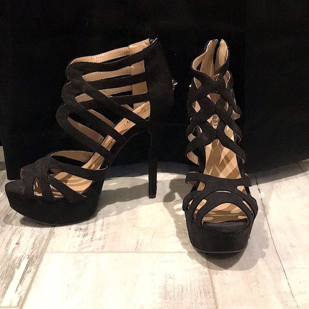 Black heels